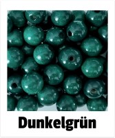 Holzperlen 14mm dunkelgrün